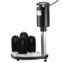VEVOR Electric Commercial Glass Washer, 5-Brush Bar Glass Cleaner, 1200 Cups/Hour Wine Glass Cleaning Machine, Bar Glass Washer 