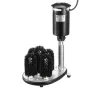 Electric Commercial Glass Washer, 5-Brush Bar Glass Cleaner, 1200 Cups/Hour Wine Glass Cleaning Machine, Bar Glass Washer for Ch