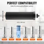 Water Filters Replacement, Purification Elements, Activated Carbon Replacement Filters, Easy to Replace Water Filter, Gravity Wa