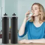Water Filters Replacement, Purification Elements, Activated Carbon Replacement Filters, Easy to Replace Water Filter, Gravity Wa