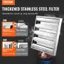 kommercielt emhættefilter, 19,5W x 19,5H tommer emhættefiltre