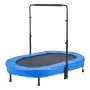 Kids Trampoline, 56x36 inch Indoor Outdoor Trampoline, Foldable Mini Trampoline with Handle, Rebounder Trampoline for Toddlers, 
