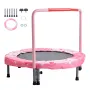 VEVOR 36" Kids Trampoline, 3FT Indoor Outdoor Trampoline, Foldable Mini Trampoline with Handle, Rebounder Trampoline for Toddler