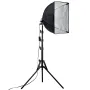 VEVOR Softbox Lighting Kit 40x40 cm / 16x16 inch 3000-6500K Adjustable for Shooting