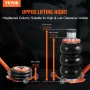 Air Jack, 3 Ton/6600 lbs, 1-6S Pneumatic Lifting Jack with Heightened Column & Adjustable Handle, Compact, Easy-to-Lift & Space-