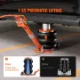 Air Jack, 3 Ton/6600 lbs, 1-6S Pneumatic Lifting Jack with Heightened Column & Adjustable Handle, Compact, Easy-to-Lift & Space-