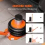 Air Jack, 3 Ton/6600 lbs, 1-6S Pneumatic Lifting Jack with Heightened Column & Adjustable Handle, Compact, Easy-to-Lift & Space-