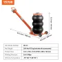 Air Jack, 3 Ton/6600 lbs, 1-6S pneumatisk løftejack med