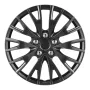 Wheel Rim Cover Hubcaps, 16 in Diameter, Sturdy & Durable Scratch-Resistant Hubcap with Snap & Valve Nozzle Hole, ABS & PC Hubca