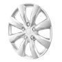 Wheel Rim Cover Hubcaps, 16 in Diameter, Sturdy & Durable Scratch-Resistant Hubcap with Snap & Valve Nozzle Hole, ABS & PC Hubca