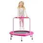 VEVOR 36" Kids Trampoline, 3FT Indoor Outdoor Trampoline, Foldable Mini Trampoline with Handle, Rebounder Trampoline for Toddler