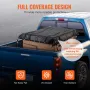 VEVOR Cargo Net, 72 in x 57 in, Heavy Duty Truck Cargo Net til lastbil lad, 4 justerbare stropper med karabinhager og