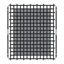 Cargo Net, 120 in x 105 in, Heavy Duty Truck Cargo Net for Truck Bed, 4 Adjustable Straps with Carabiners & S-Hooks, Wear-resist