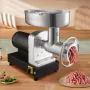 Heavy Duty Electric Meat Grinder 449.5 kg/H Capacity 1100W & Sausage Stuffer
