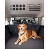 Dog Car Barrier 38"-66.3" Adjustable Pet Divider Gate for Cargo Area