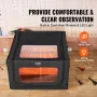 VEVOR Laser Engraver Enclosure, 800 x 800 x 500 mm(31.5 x 31.5 x 19.6"), Dual-Direction Viewing, Flame Retardant and Fireproof P