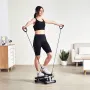 Stair Stepper, Mini Stepper for Exercise at Home, Hydraulic Fitness Stepper with Resistance Bands, Full Body Workout Cardio Equi