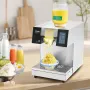 VEVOR Commercial Snowflake Ice Machine, 397LBS/24H Snowflake Ice Maker, Stainless Steel Ice Shaver Machine, Electric Snow Cone M