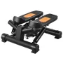 Stair Stepper, Mini Stepper for Exercise at Home, Hydraulic Fitness Twist Stepper with Resistance Bands, Full Body Workout Cardi