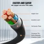 Type 2 to Type 2 EV Charging Cable, 16Amp, 11kW 5 Meters Three Phase Electric Vehicle Car Charging Cable, IP66 Waterproof w Carr