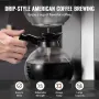 12 kopper kommerciel dryp kaffemaskine, kaffemaskine med 3