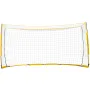 VEVOR Portable Soccer Goal, 12x6 ft Adults Kids Backyard Soccer Net, Large Practice Soccer Net, Steel Fiberglass Structure Train