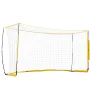 VEVOR Portable Soccer Goal, 12x6 ft Adults Kids Backyard Soccer Net, Large Practice Soccer Net, Steel Fiberglass Structure Train