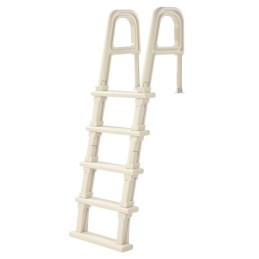 5-Step Inclined Pool Ladder of 2 Handrails Loads 300 lb for 48-54 In Pool