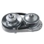 Drive Clutch, 2-8HP Engine, 2000 RPM High-Strength Drive Clutch with Asymmetric Designed Wheels & Robust Rubber Belt, Sturdy & D