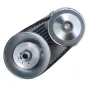 Drive Clutch, 2-8HP Engine, 2000 RPM High-Strength Drive Clutch with Asymmetric Designed Wheels & Robust Rubber Belt, Sturdy & D