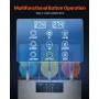 Commercial Slushy Machine, 12Lx3 Triple Tank Frosne Drink