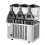 Commercial Slushy Machine, 12Lx3 Triple Tank Frozen Drink Machine, 144 Cups Stainless Steel Margarita Smoothie Frozen Drink Make