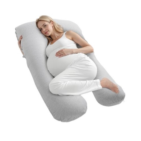 Pregnancy Pillow U-Shaped Full Body Maternity Pillow Soft and Breathable