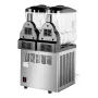 VEVOR Commercial Slushy Machine, 12Lx2 Double Tank Frosne Drink Machine, 96 kopper rustfrit stål Margarita Smoothie Frossen