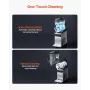 Commercial Slushy Machine, 12L Single Tank Frozen Drink Machine, 48 Cups Stainless Steel Margarita Smoothie Frozen Drink Maker, 