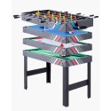 122cm Air Hockey Table 4-in-1 Combo Game Table Foosball Ping Pong Billiard