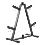 VEVOR Weight Plate Rack, A Frame Weight Plate Tree for 2-Inch Weight Plates, Standard Weight Plate Tree, 300 lbs Load Capacity W