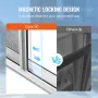 Concession Window for Food Truck, 36"x24" Aluminum Alloy Service Window, Up to 85 Degrees Serving Window with 2 Sliding Windows 