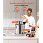 Alcohol Still, 8 Gal / 30 L Stainless Steel Water Alcohol Distiller with Copper Coil, Home Brewing Refining Fermentation Kit wit