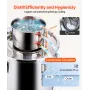 Alcohol Still, 8 Gal / 30 L Stainless Steel Water Alcohol Distiller with Copper Coil, Home Brewing Refining Fermentation Kit wit