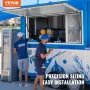 Concession Window for Food Truck, 48"x36" Aluminum Alloy Service Window, Up to 85 Degrees Serving Window with 4 Sliding Windows 