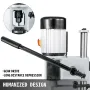 Woodworking Mortise Machine, 550W 2800RPM Powermatic Mortiser, Hollow Mortiser With Chisel Bit Sets, Benchtop Mortising Machine,