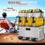 Kommerciel slushy maskine, 3 x 12l / 3.2 Gal Triple Bowl, 72