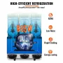 Kommerciel slushy maskine, 3 x 12l / 3.2 Gal Triple Bowl, 72
