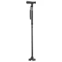 Walking Cane for Man Woman, Folding Walking Stick with 8-Level Adjustable Height, 4-Pronged Pivoting Base, Lightweight & Portabl