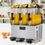 Kommerciel slushy maskine, 3 x 12l / 3.2 Gal Triple Bowl, 72
