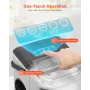 Countertop Ice Maker, 9 Cubes Ready in 6 Mins, 26lbs in 24Hrs, Self-Cleaning Portable Ice Maker with Ice Scoop and Basket, Ice M