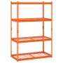 opbevaringshylder, 2400 lbs, 4 etagers kraftige garagehylder