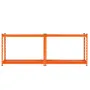 Storage Shelves, 2400 lbs, 4 Tier Heavy Duty Garage Shelving, 20" D x 40" W x 60" H Adjustable Metal Shelves for Industrial Shel