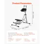 AB Workout Machine, Ab Workout Equipment at Home Gym, Core & Abdominal Trainers for Women, 440 lbs Weight Capacity Strength Trai